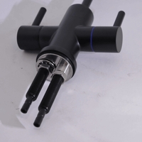 Deluxe Matt Black Chilled and Ambient Filtered Water System